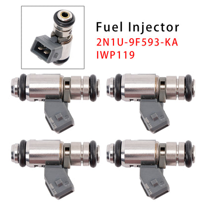 Ford Fiesta V JD JH KA 1.3L 2N1U-9F593-KA IWP119 4Pcs Fuel Injector