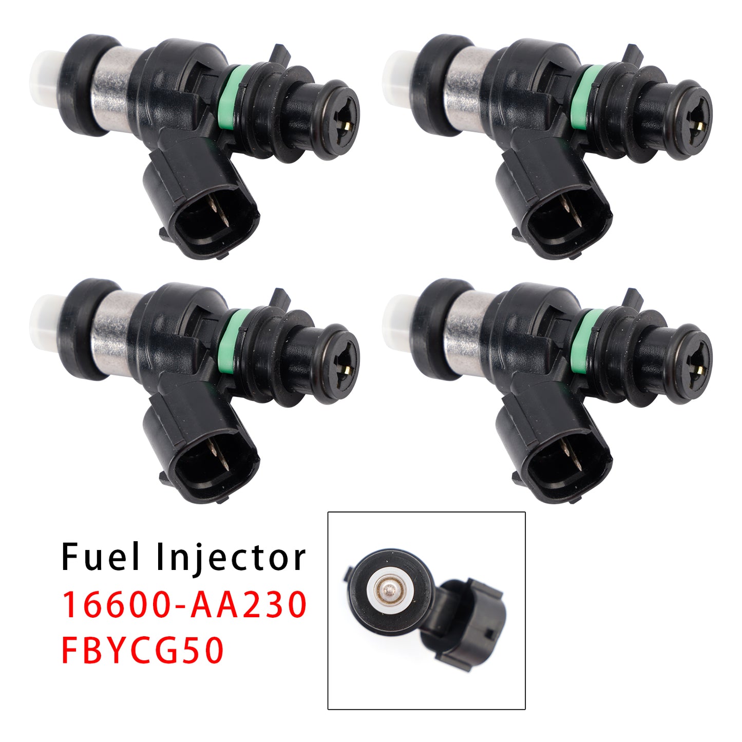 Subaru Forester Impreza Legacy 2.0L 16600-AA230 FBYCG50 4Pcs Fuel Injector