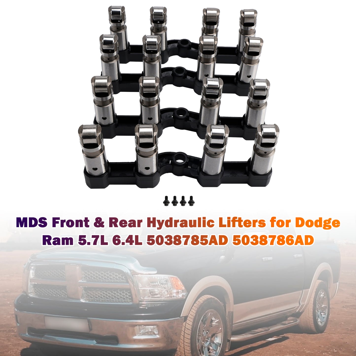 2006–2023 Chrysler 300 6.4L / 5.7L models 5038785AD MDS Front & Rear Hydraulic Lifters