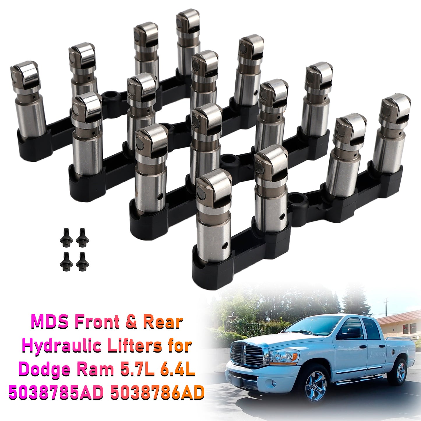 2006–2023 Chrysler 300 6.4L / 5.7L models 5038785AD MDS Front & Rear Hydraulic Lifters