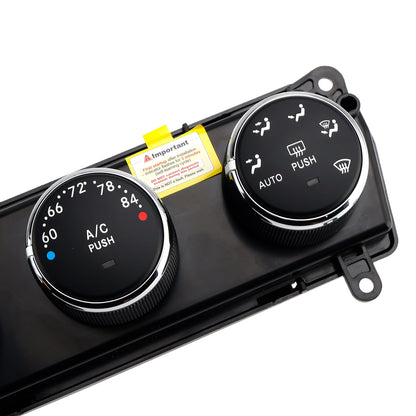 2011-2013 Jeep Wrangler 55111170AD AC Heater Climate Control Panel Module