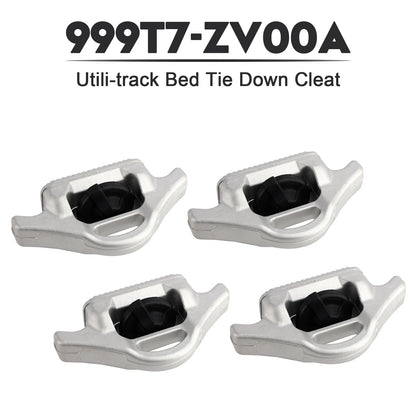 2005-2025 Nissan Frontier 999T7-ZV00A 4 Pcs Utili-track Bed Tie Down Cleat
