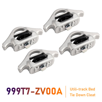 2005-2025 Nissan Frontier 999T7-ZV00A 4 Pcs Utili-track Bed Tie Down Cleat