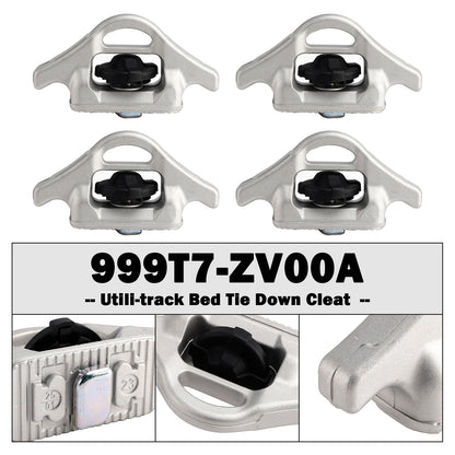 2005-2025 Nissan Frontier 999T7-ZV00A 4 Pcs Utili-track Bed Tie Down Cleat