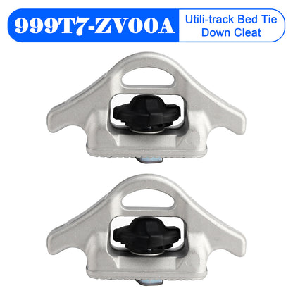 2005-2025 Nissan Frontier 999T7-ZV00A 2 Pcs Utili-track Bed Tie Down Cleat