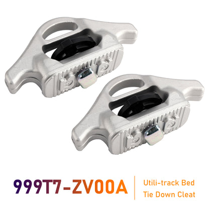 2005-2025 Nissan Frontier 999T7-ZV00A 2 Pcs Utili-track Bed Tie Down Cleat