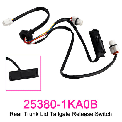 2011-2015 Nissan Juke 25380-1KA0B Rear Trunk Lid Tailgate Release Switch