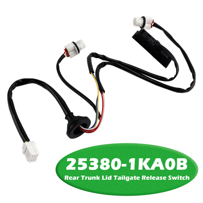 2011-2015 Nissan Juke 25380-1KA0B Rear Trunk Lid Tailgate Release Switch