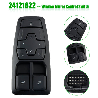 2018 2019 2020 2021 2022 2023 2024 Volvo VNL GEN 3 VNR 24121822 Window and Mirror Control Switch