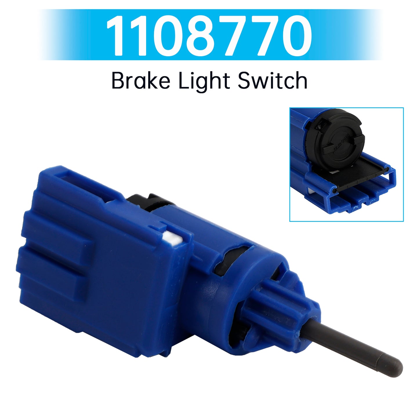2007-2008 Audi A4 Base 4 Cyl 2.0L 1108770 Brake Light Switch