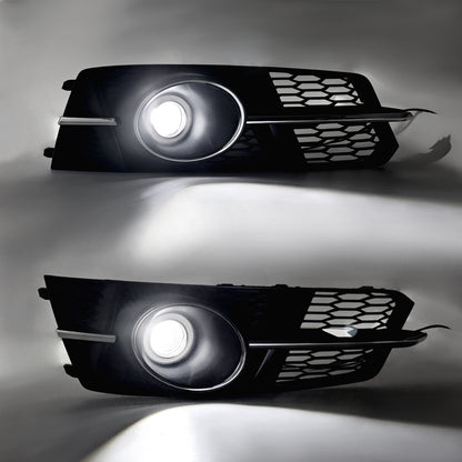 2016-2018 AUDI A6 (C7) C7PA S-Line Facelift (C7 Facelift) 408817130 Fog Light Grill Cover Lamp Grille W/ Fog Light