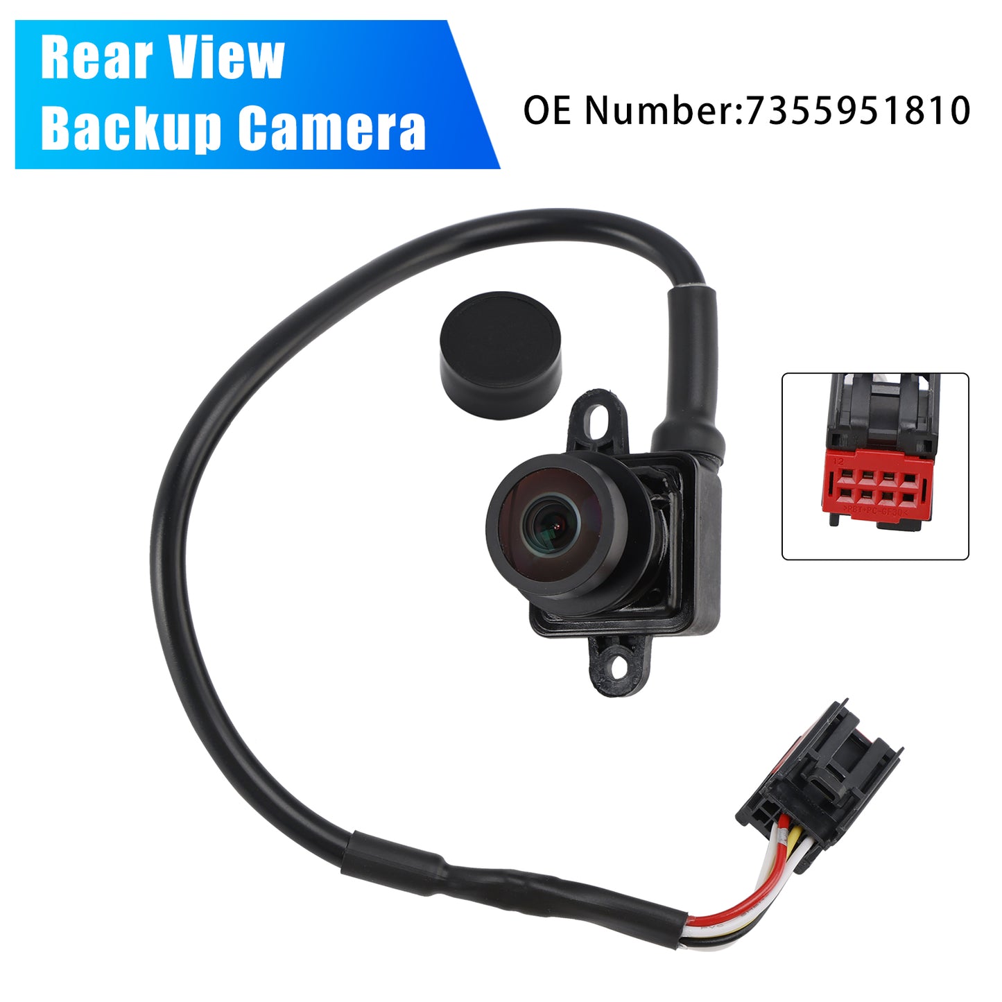 Fiat Ducato 7355951810 Reverse Rear View BackUp Assist Parking Camera