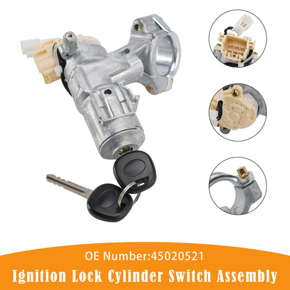 2000-2005 Toyota Echo 45020521 Ignition Lock Cylinder Switch Assembly