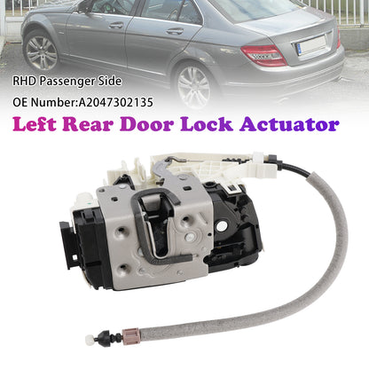 2007-2011 Mercedes C-Class W204 A2047302135 Left Rear Door Lock Actuator