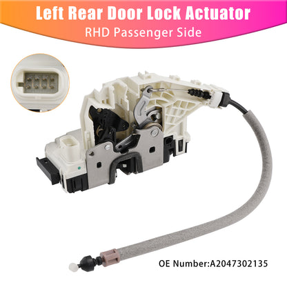 2007-2011 Mercedes C-Class W204 A2047302135 Left Rear Door Lock Actuator