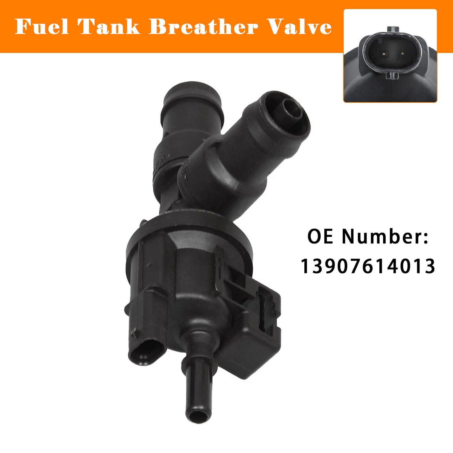 2016-2021 BMW X1 sDrive28i/xDrive28i F48 B46 2.0L 13907614013 Vapor Canister Purge Solenoid