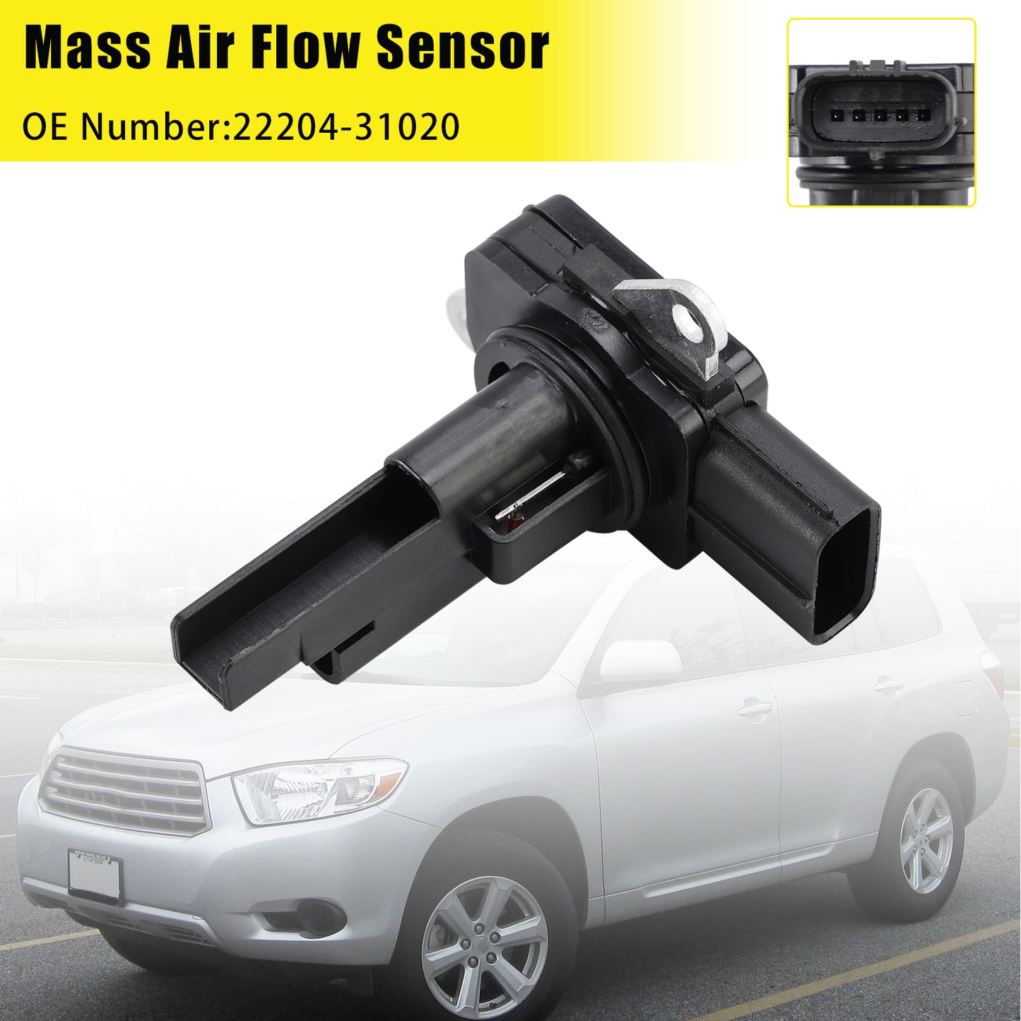 2009-2014 Toyota Venza 22204-31020 Mass Air Flow Sensor