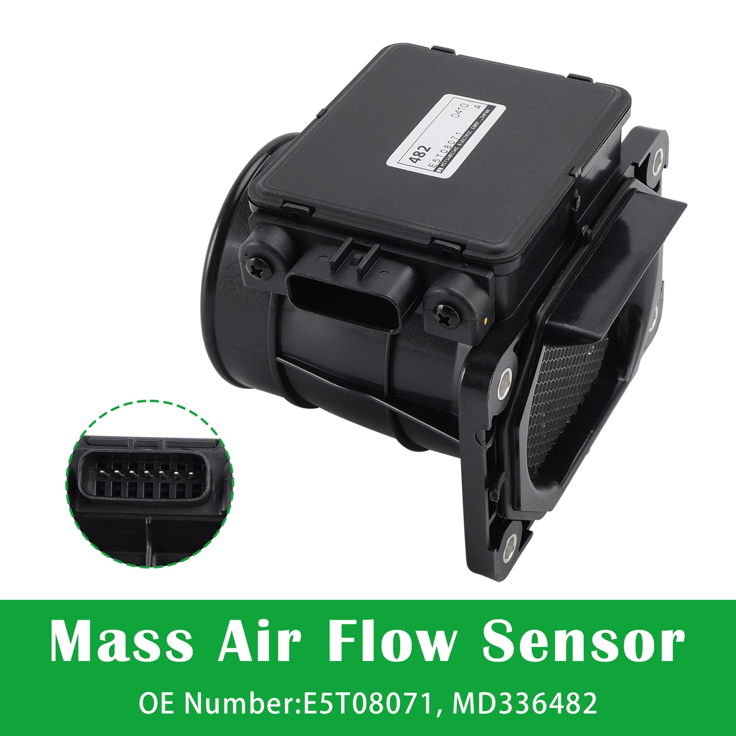 12/1997-5/2001 Mitsubishi Challenger PA 6G72 3.0L E5T08071 Mass Air Flow Meter Sensor