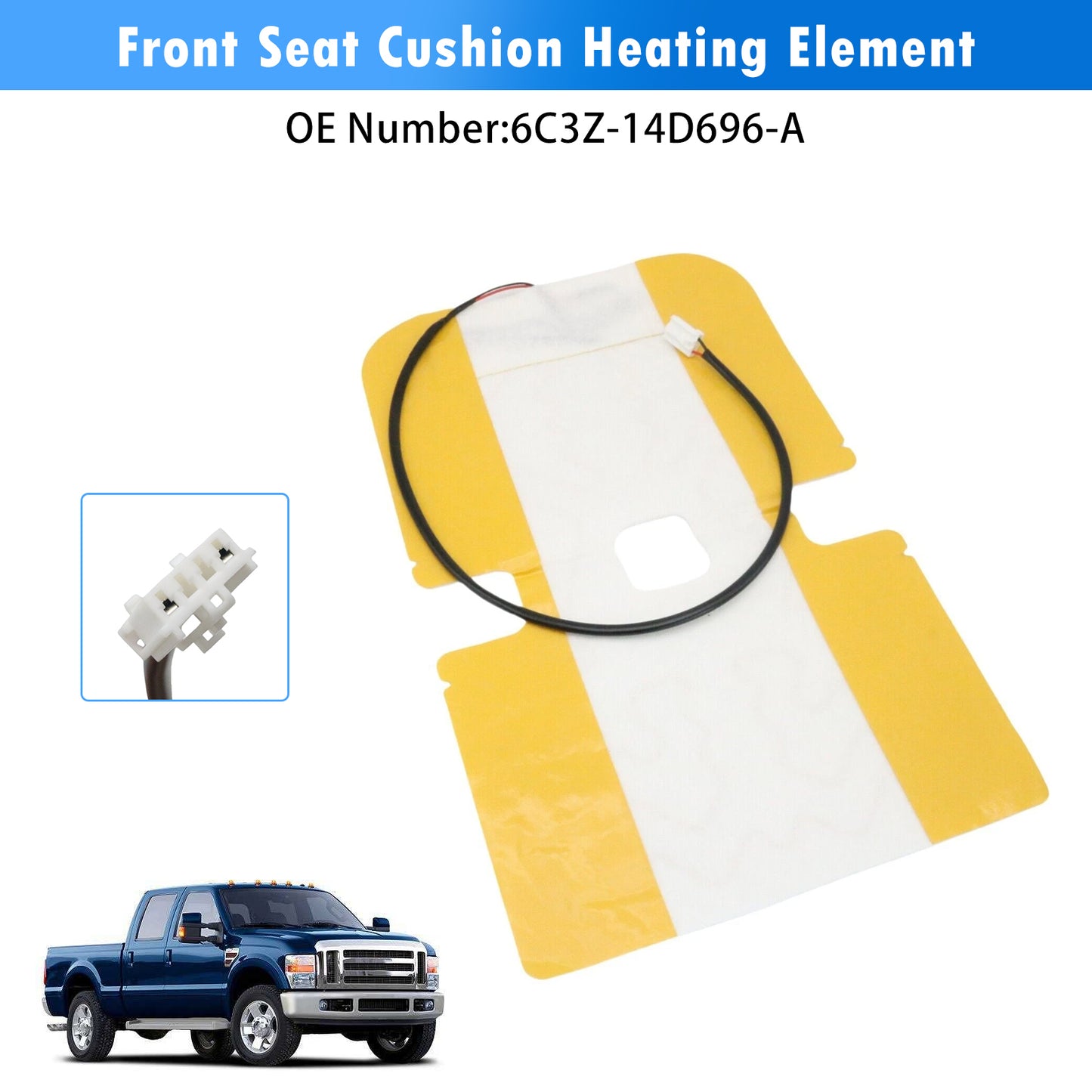 2005-2010 Ford F350 Super Duty 6C3Z-14D696-A Front Seat Cushion Heating Element