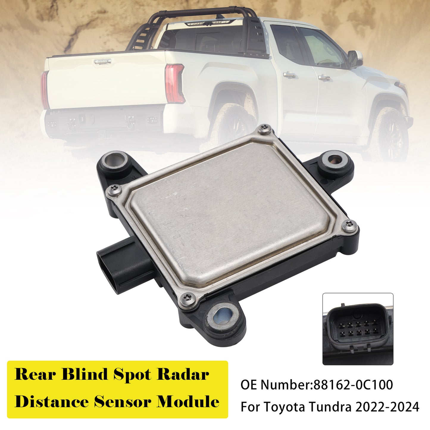 2022-2024 Toyota Tundra 88162-0C100 Rear Blind Spot Radar Distance Sensor Module