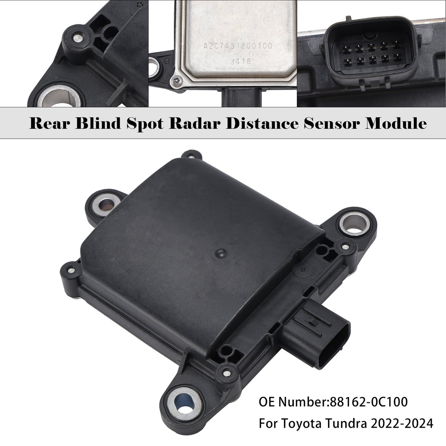 2022-2024 Toyota Tundra 88162-0C100 Rear Blind Spot Radar Distance Sensor Module