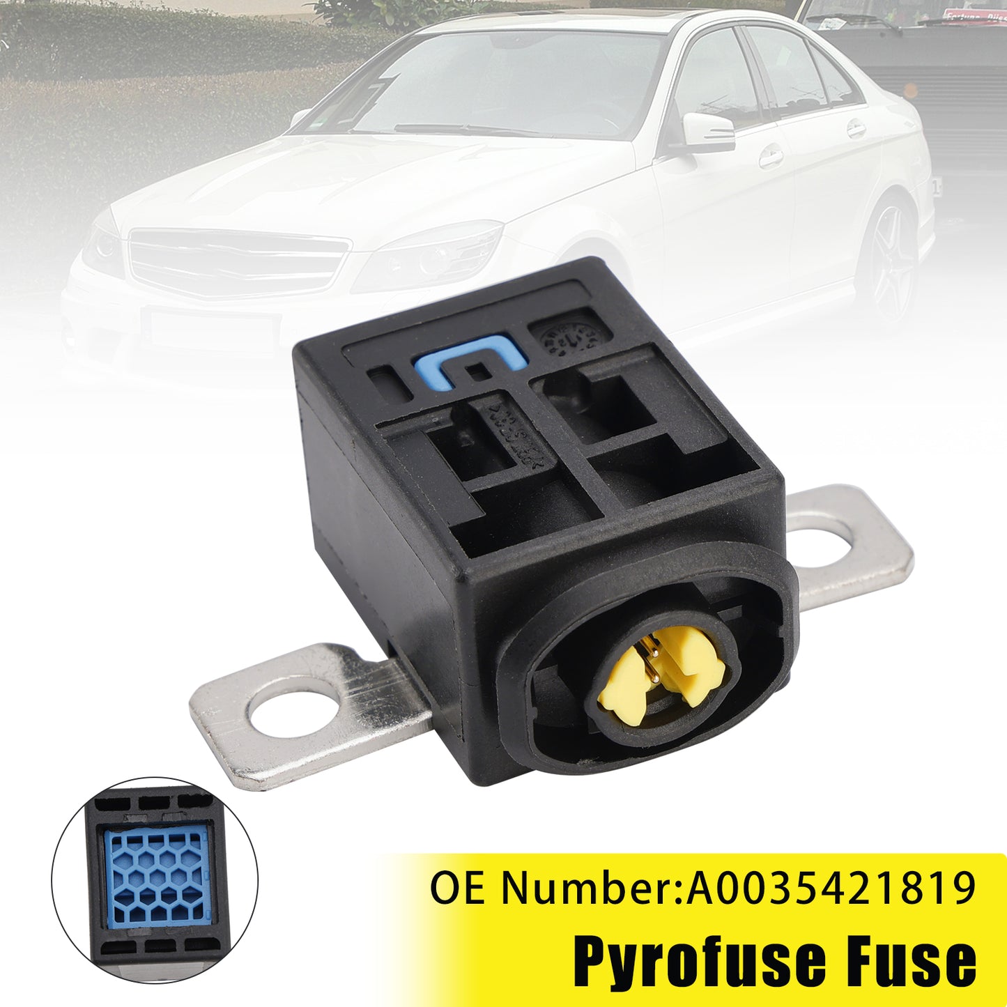 Mercedes-Benz GL X166 GLE W166 GLK X204 A0035421819 Pyrofuse Fuse
