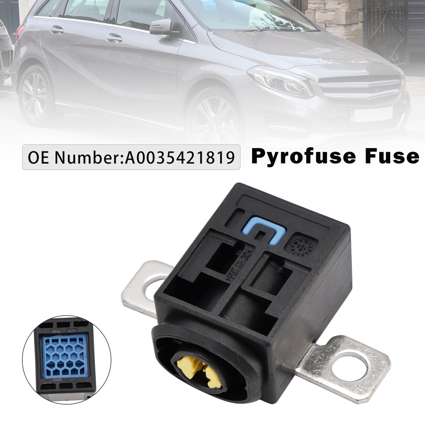 Mercedes-Benz GL X166 GLE W166 GLK X204 A0035421819 Pyrofuse Fuse