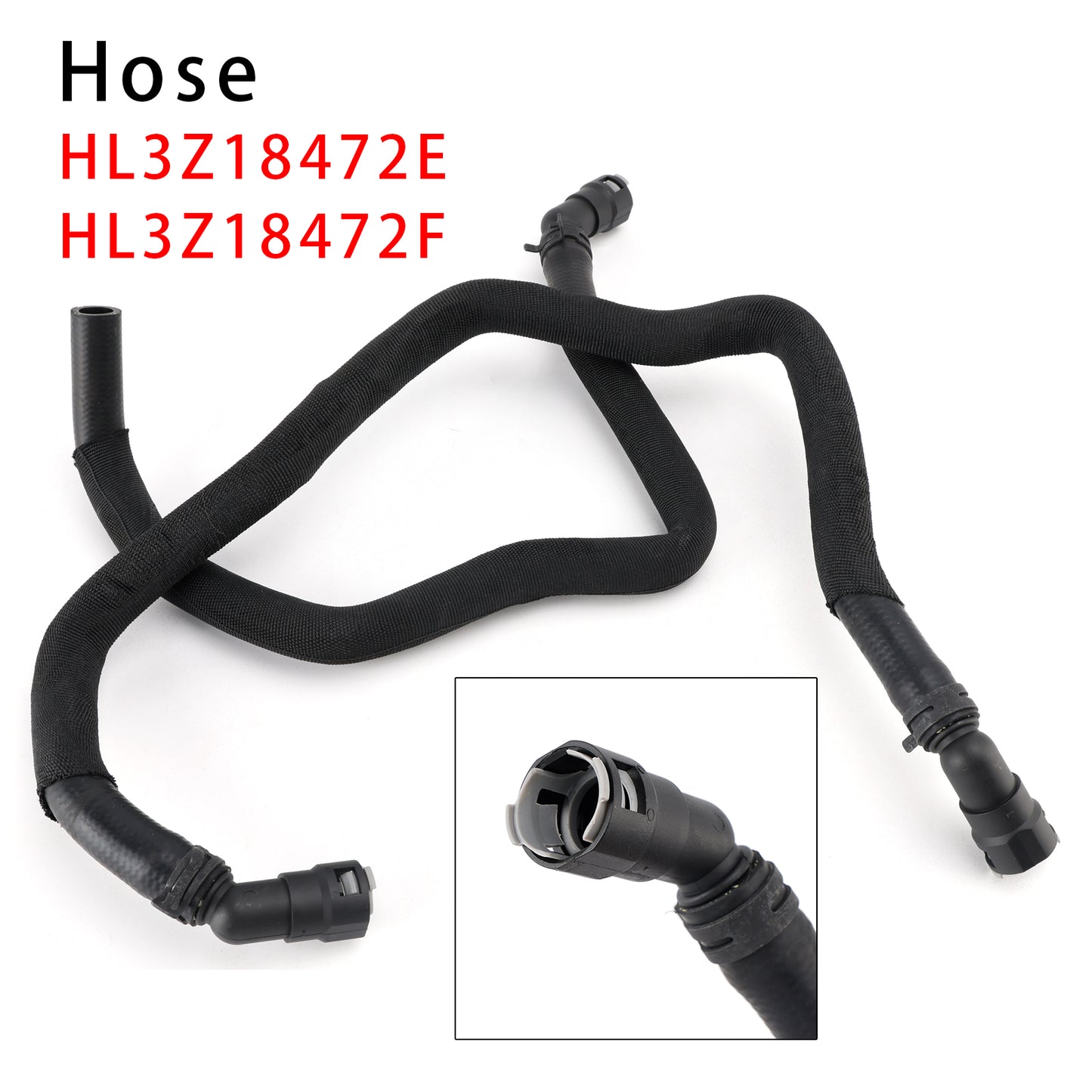 2017-2020 Ford F150 HL3Z18472E 2PCS HVAC Heater Water Hose Inlet-Outlet