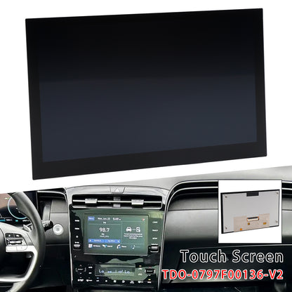 2021-2023 Hyundai Tucson TDO-0797F00136-V2 8" LCD Touch Screen Digitizer