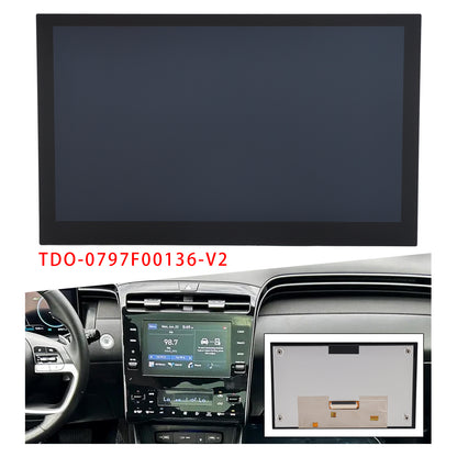 2021-2023 Hyundai Tucson TDO-0797F00136-V2 8" LCD Touch Screen Digitizer