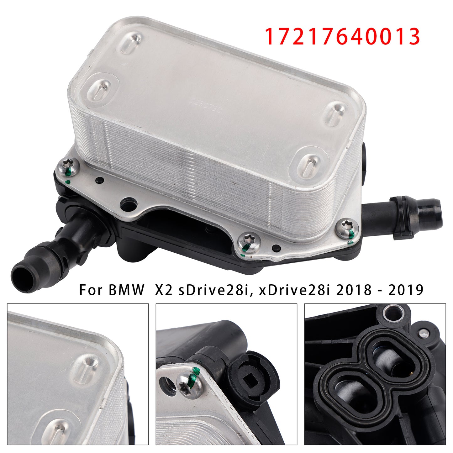 2016-2019 BMW X1 sDrive28i xDrive28i 17217640013 Auto Transmission Oil Cooler