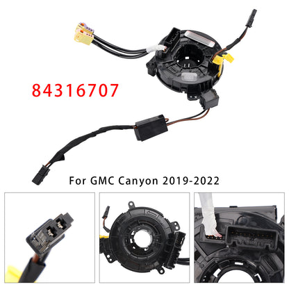 2019-2022 Chevrolet Colorado GMC Canyon 84316707 Clock Spring With Audio Control
