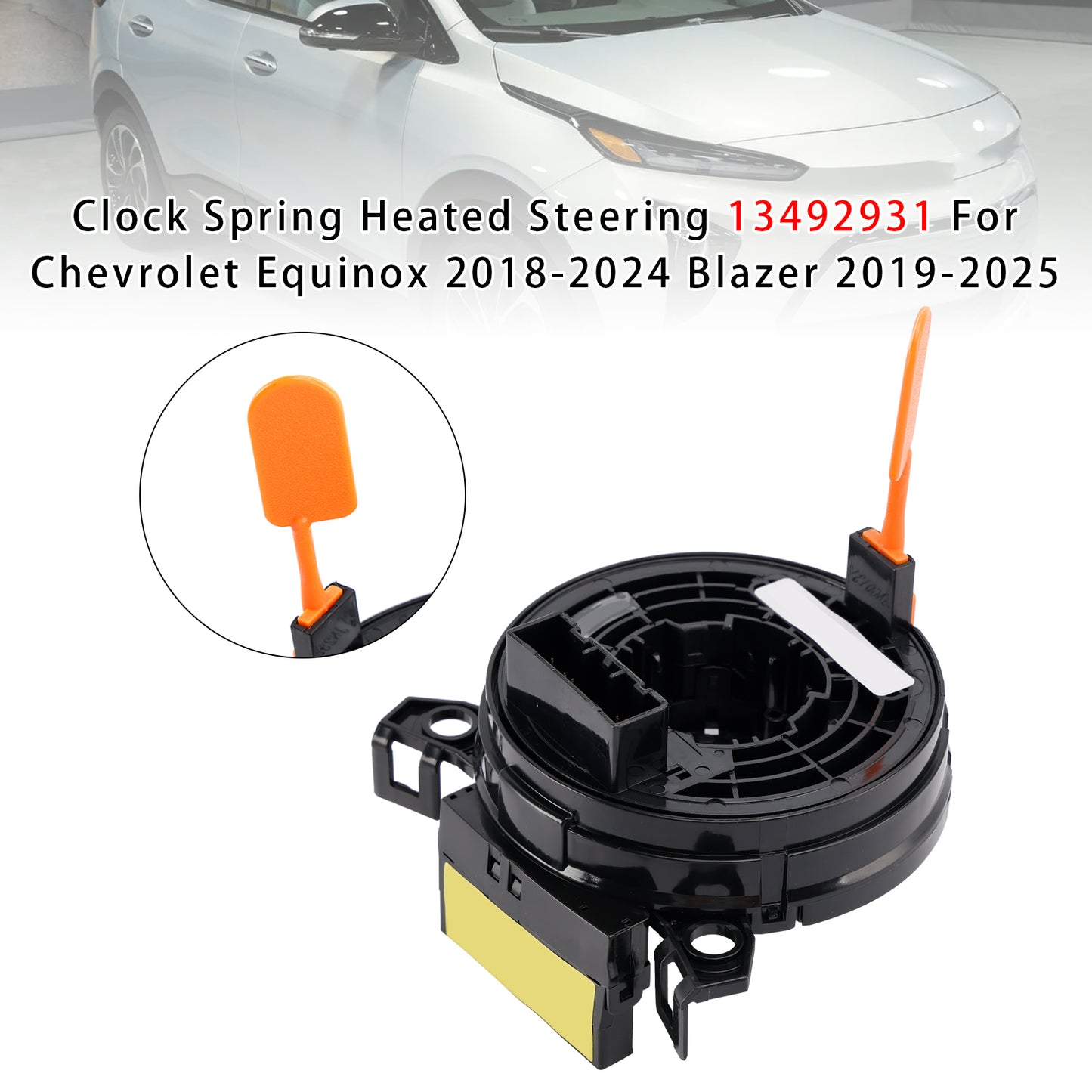 2019-2023 CHEVROLET BLAZER 84532292 Clock Spring Heated Steering