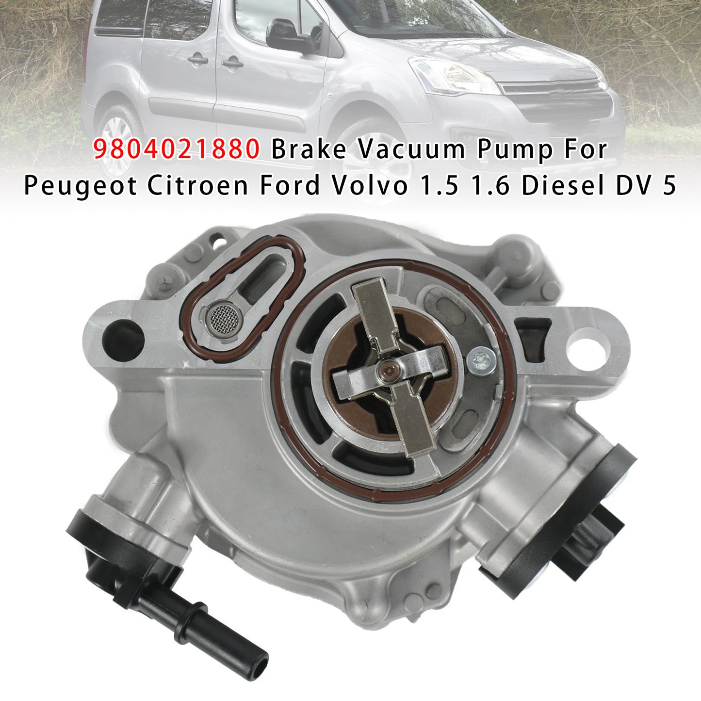 Citroen Berlingo 1.6 HDi 1.5 & 1.6 BlueHDi 31375462 Brake Vacuum Pump