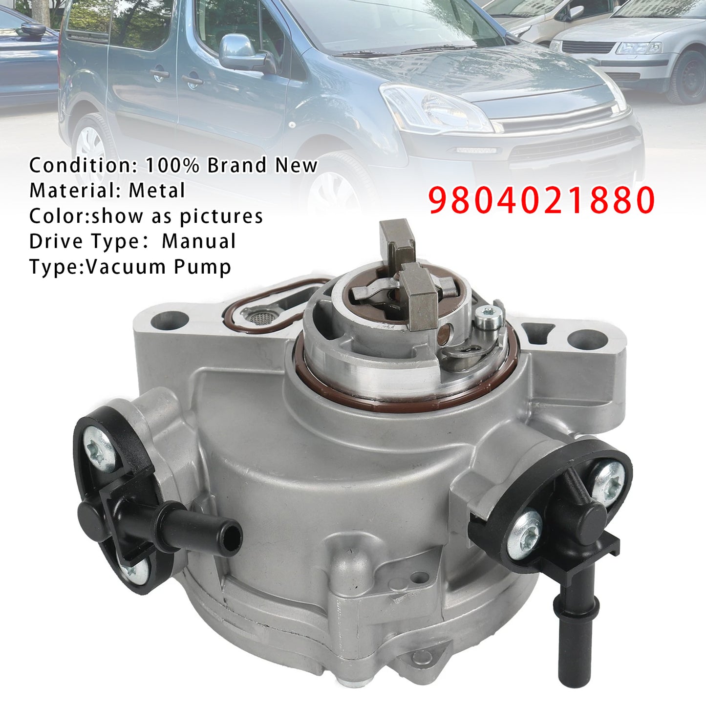 Citroen Berlingo 1.6 HDi 1.5 & 1.6 BlueHDi 31375462 Brake Vacuum Pump