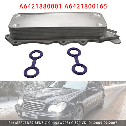 2005-2008 Mercedes E Class W211 E280 E320 CDI A6421880001 A6421800165 Oil Cooler