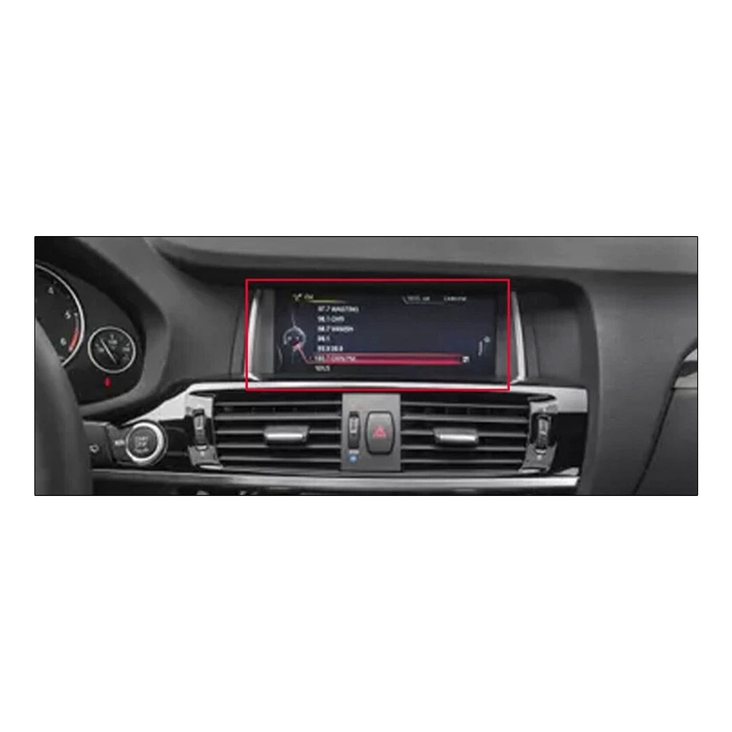 BMW X3 X4 F25 F26 LQ088K5RZ01 8.8" LCD Screen Assembly  Display Screen