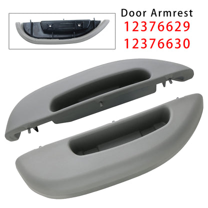 1996-2002 Chevrolet Express 1500 All Body Style Front Left & Right Gray 12376630 2PCS Door Armrest Pull Handle Cover