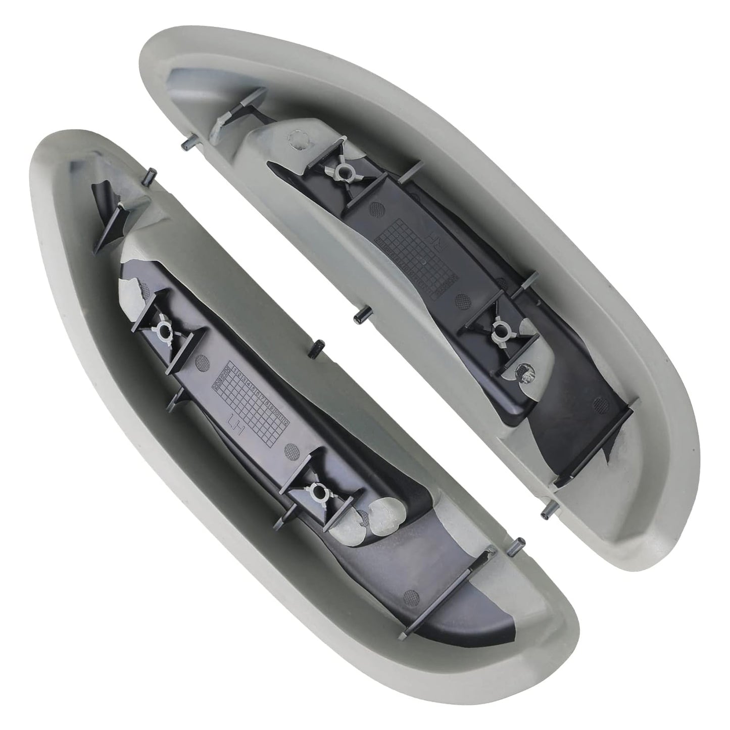 1996-2002 Chevrolet Express 1500 All Body Style Front Left & Right Gray 12376630 2PCS Door Armrest Pull Handle Cover