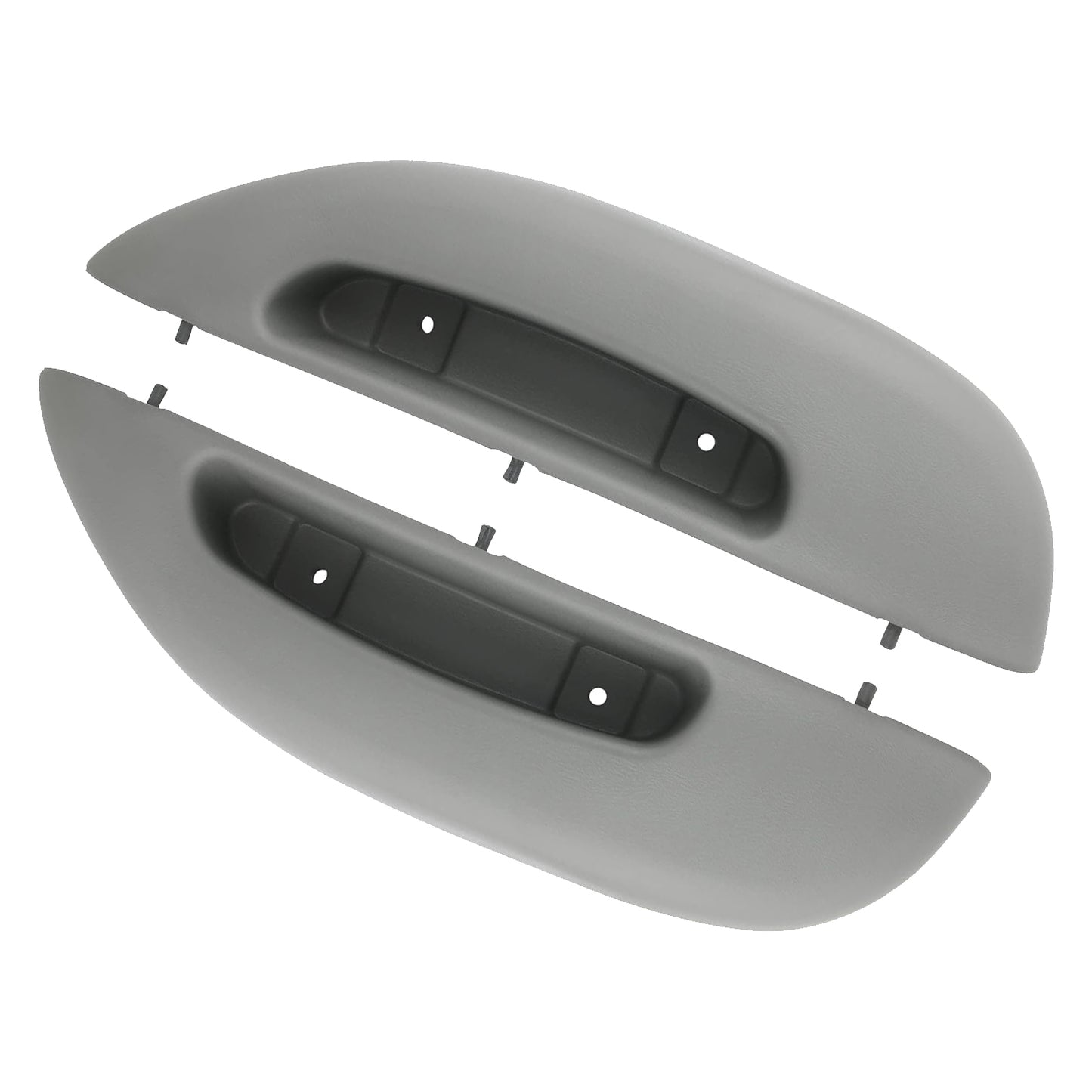 1996-2002 Chevrolet Express 1500 All Body Style Front Left & Right Gray 12376630 2PCS Door Armrest Pull Handle Cover