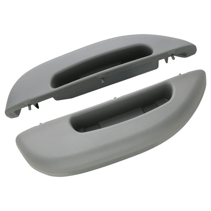 1996-2002 Chevrolet Express 1500 All Body Style Front Left & Right Gray 12376630 2PCS Door Armrest Pull Handle Cover