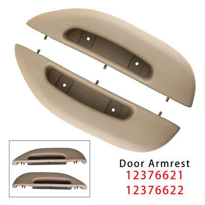 1996-2002 Chevy GMC Savana Van Tan 2PCS Door Armrest Pull Handle Cover