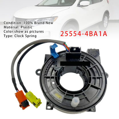 2014-2020 Nissan Rogue S SL SL/Premium SV SV Premium4 Cyl 2.0L 4 Cyl 2.5L MR20DD QR25DE 255544BA1A Clock Spring