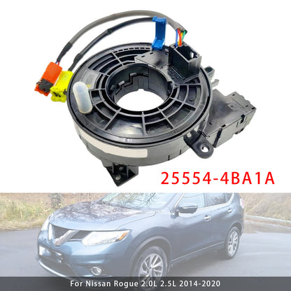 2014-2020 Nissan Rogue S SL SL/Premium SV SV Premium4 Cyl 2.0L 4 Cyl 2.5L MR20DD QR25DE 255544BA1A Clock Spring