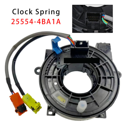 2014-2020 Nissan Rogue S SL SL/Premium SV SV Premium4 Cyl 2.0L 4 Cyl 2.5L MR20DD QR25DE 255544BA1A Clock Spring