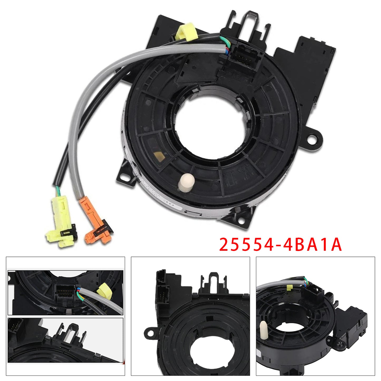 2014-2020 Nissan Rogue S SL SL/Premium SV SV Premium4 Cyl 2.0L 4 Cyl 2.5L MR20DD QR25DE 255544BA1A Clock Spring