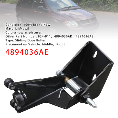 2001-2008 Chrysler Voyager Grand Caravan 4894036AE Sliding Door Roller Middle Right Side