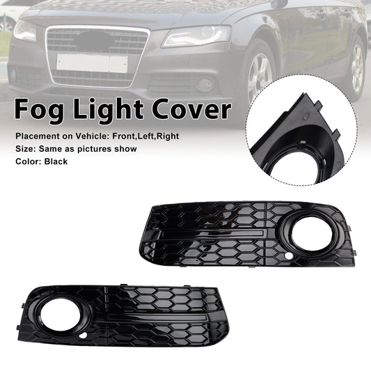 2009-2012 Fit Audi A4 B8 8KD807681 2PCS Front Honeycomb Fog Light Grill