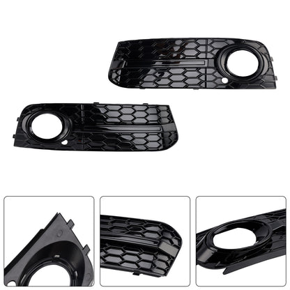 2009-2012 Audi A4 B8 Standard Version 8K0807682 2PCS Front Honeycomb Fog Light Grill
