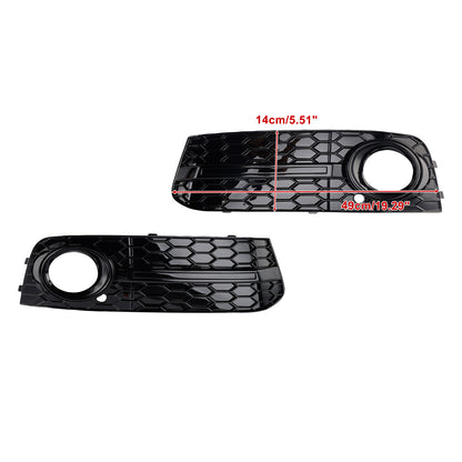 2009-2012 Audi A4 B8 Standard Version 8K0807682 2PCS Front Honeycomb Fog Light Grill
